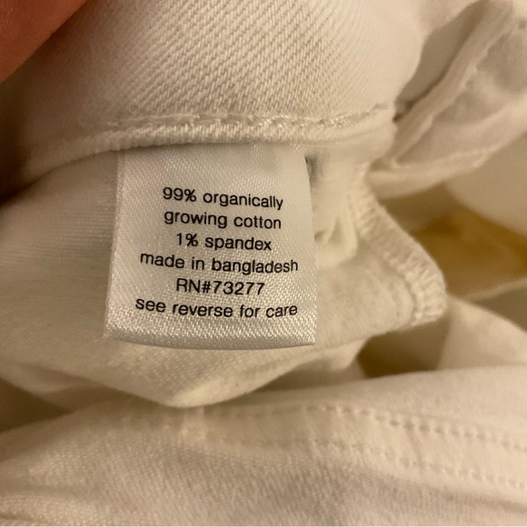 Elizabeth and James off White Jeans high rise plus size 14 flare leg boot - Picture 7 of 7